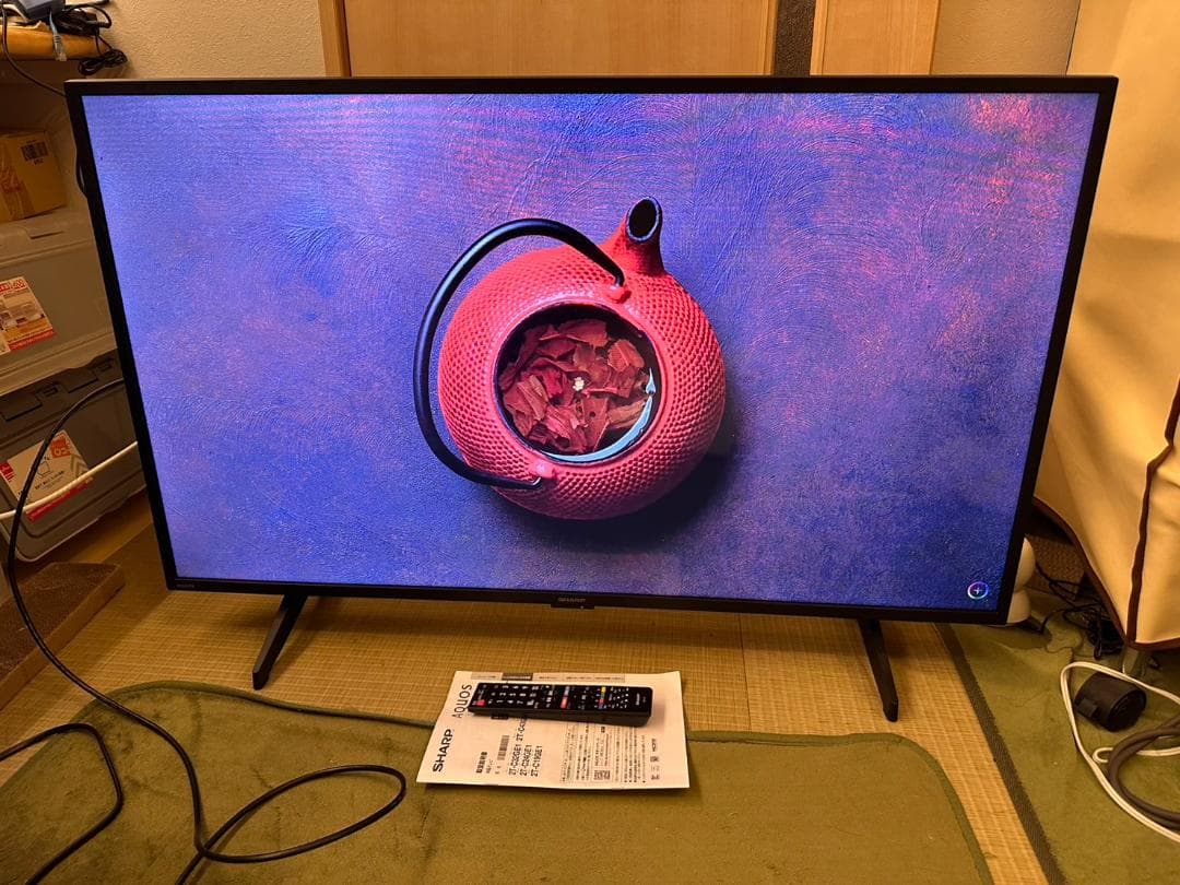 25年製未使用に近！SHARP シャープ　43型　テレビ 2T-C43GE2
