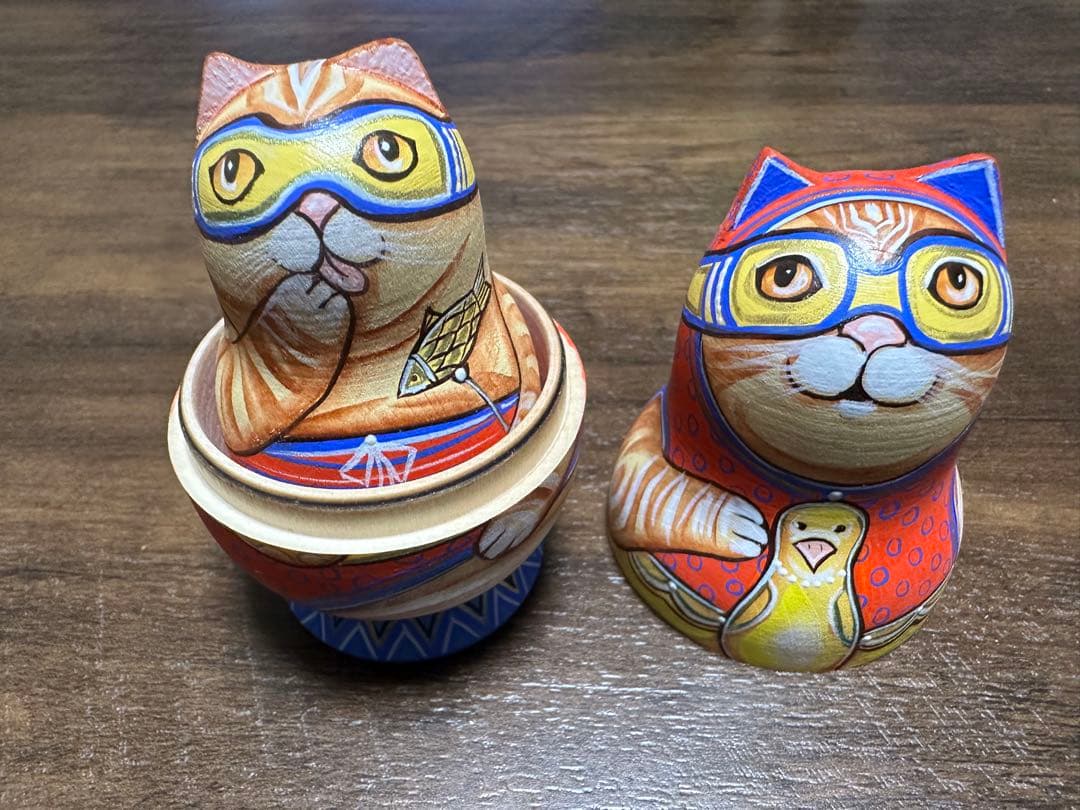 マトリョシカ　猫