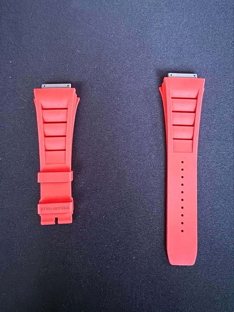 リシャールミル Richard Mille 未使用　ベルト　赤　RM11 L