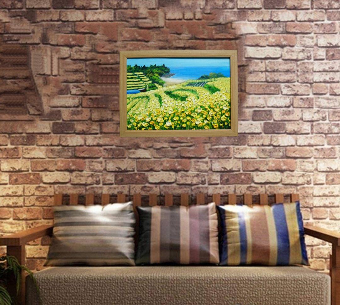 油絵 油彩 油彩画 絵 絵画 【菜の花フェスタ】