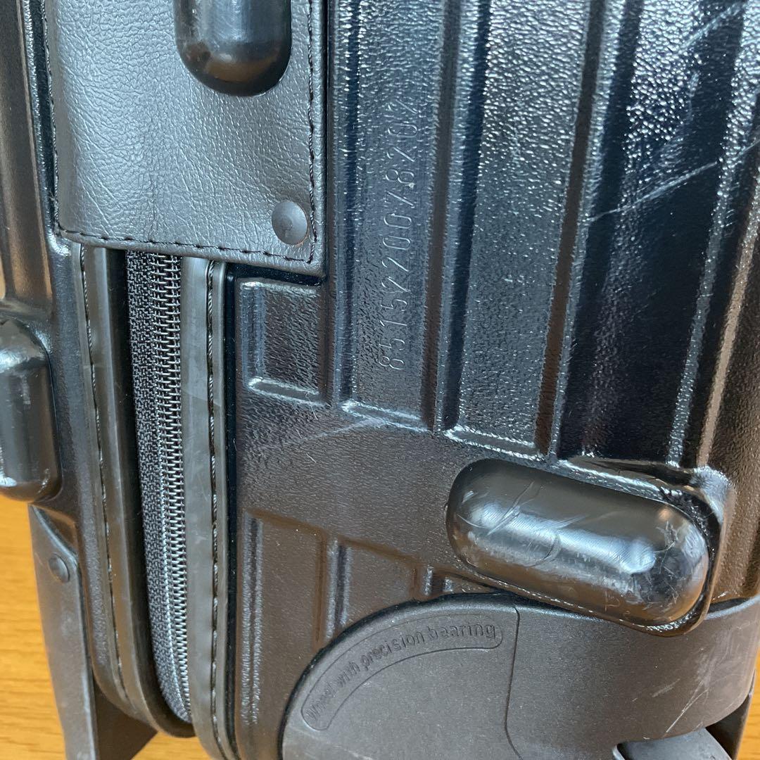 RIMOW スーツケース　サルサ　ブラック　２輪　機内持込可