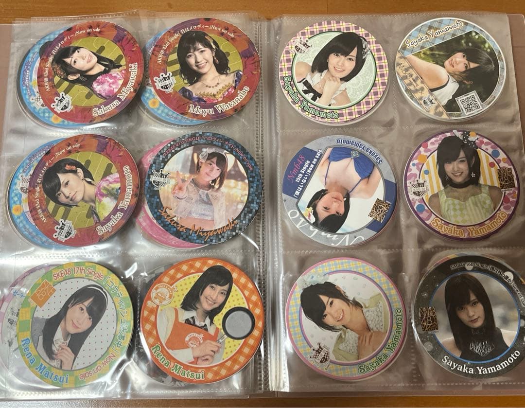 AKB48コースターまとめ 大島優子、渡辺麻友、山本彩、宮脇咲良等