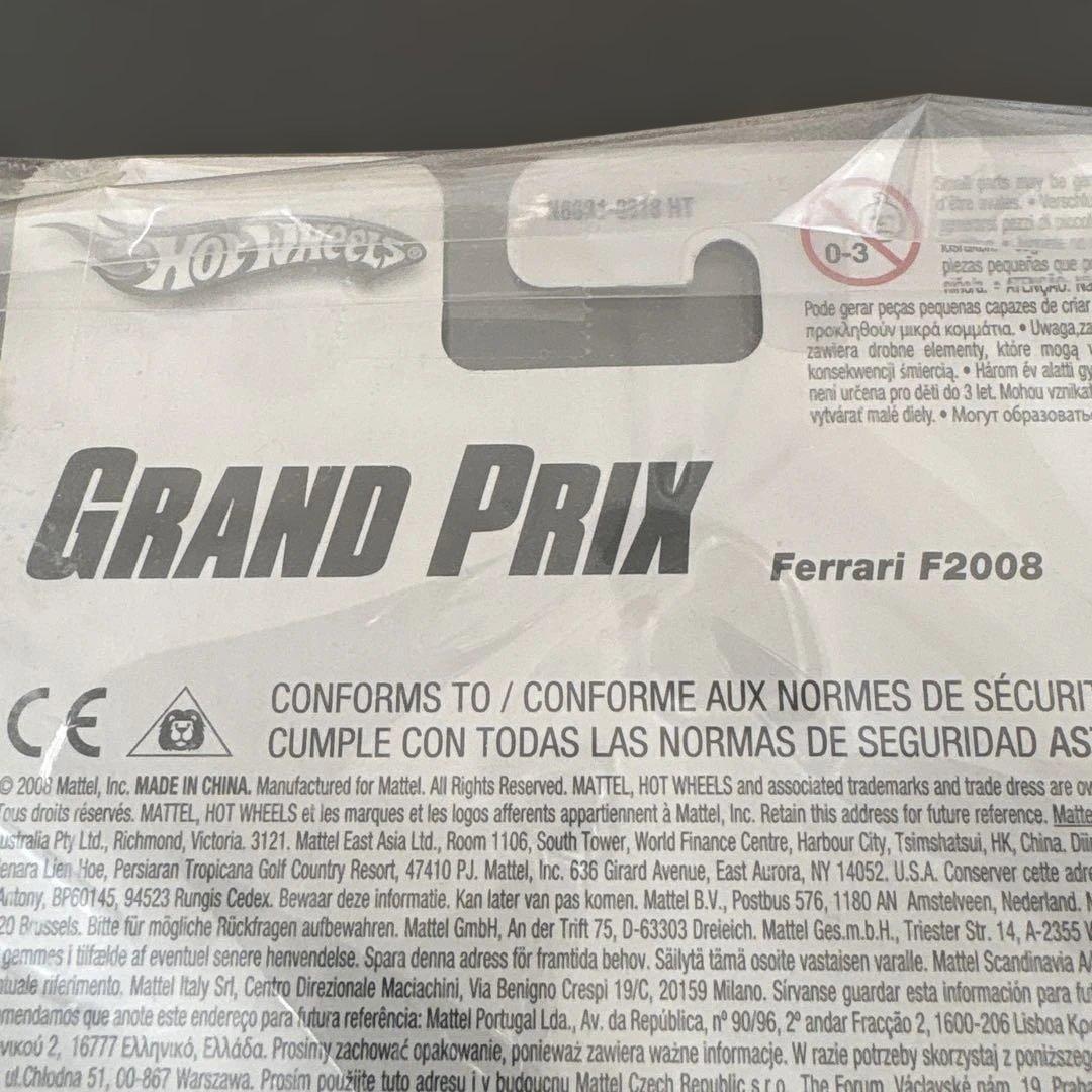 d*7様 ホットウィール　Ferrari F2008　ライコネン