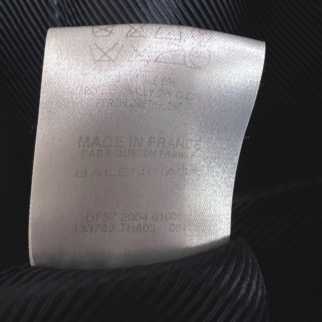 バレンシアガ ロングコート　ブラック