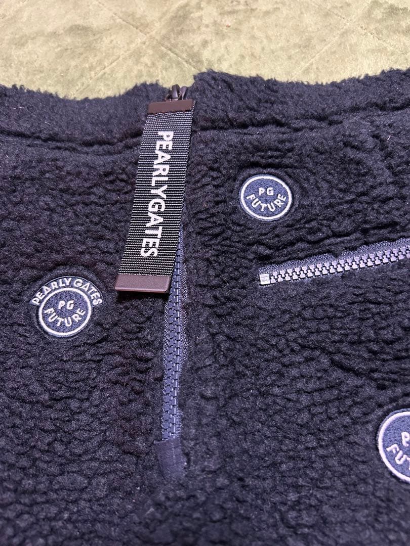 PEARLY GATES ネイビー ボアスカート