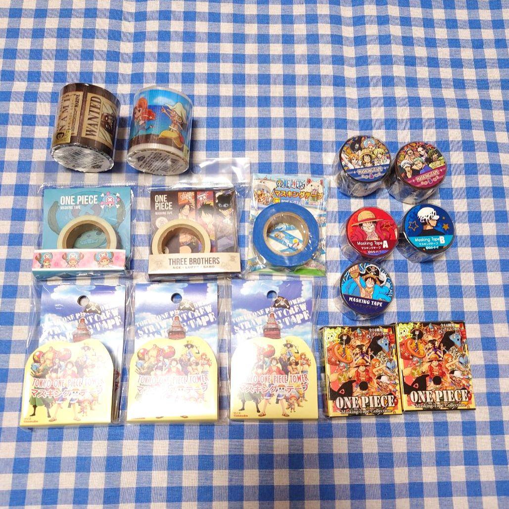 ワンピース マスキングテープ セット　東京ワンピースタワー限定　新品