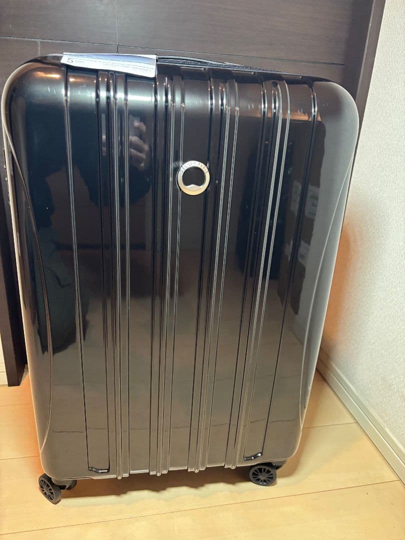 デルセー（DELSEY）ヘリウムエアロ　スーツケース73-81L Mサイズ　黒
