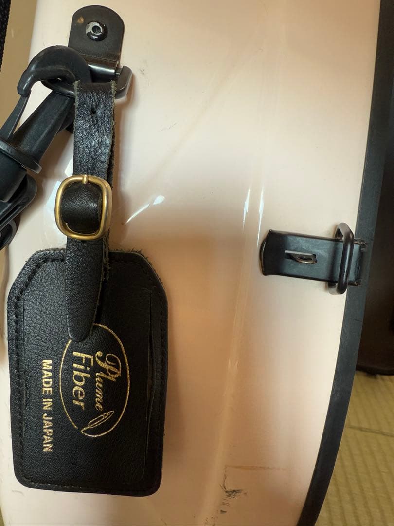 東洋プリュームファイバー　チェロハードケース　4/4 ライトピンク