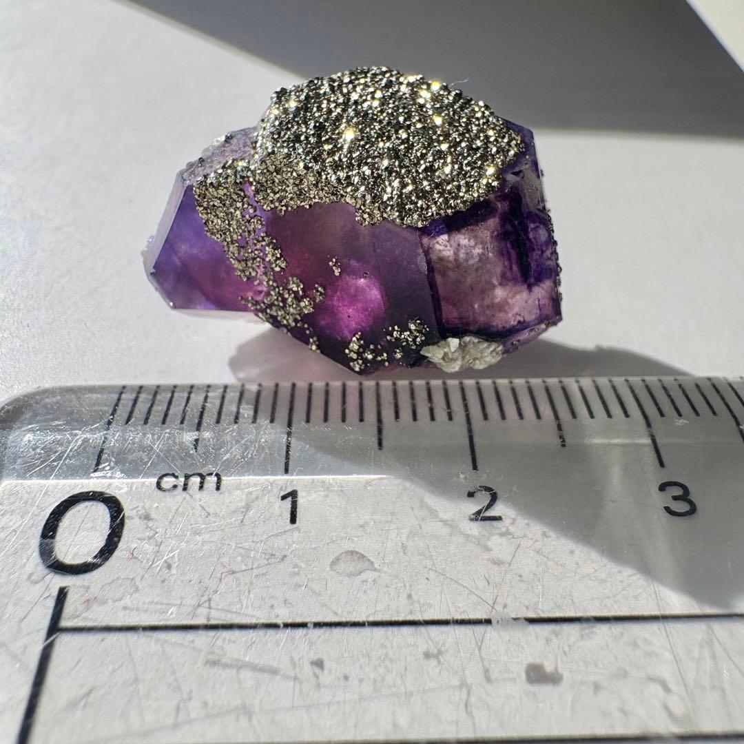 517 中国 内モンゴル産 レアタイプ フローライト&パイライト