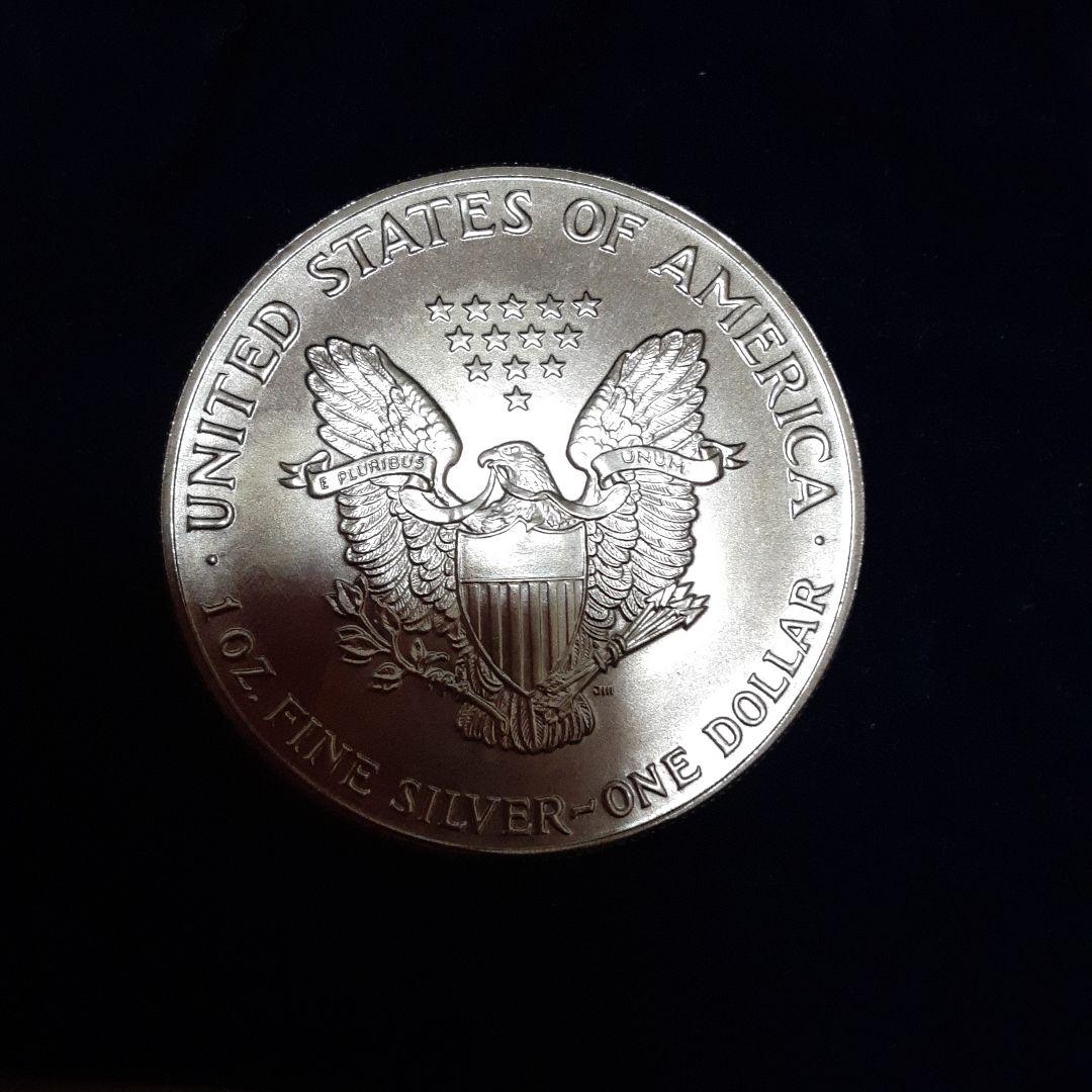 美品⭐1986年アメリカイーグル・ウオーキング リバティ純銀 1オンス 銀貨貨幣