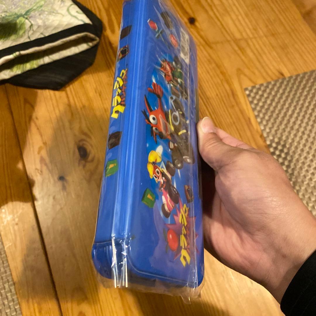 クラッシュ・バンディクー システム筆箱　平成レトロ　当時物