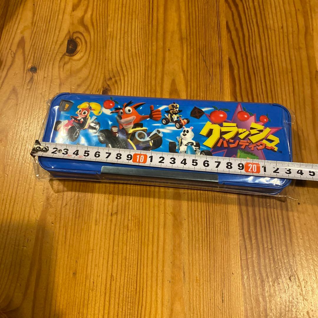 クラッシュ・バンディクー システム筆箱　平成レトロ　当時物