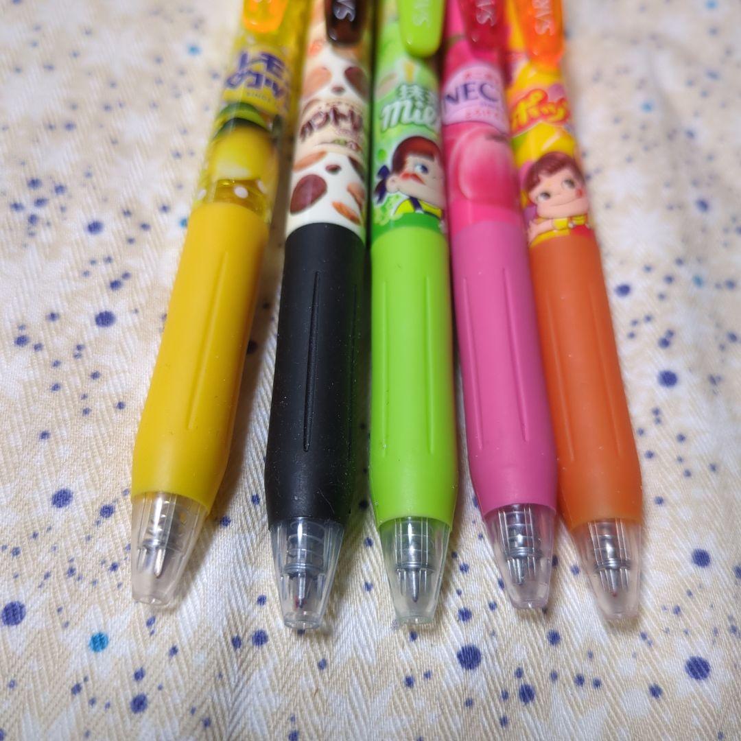 中古☆ZEBRA☆SARASA☆サラサクリップ☆不二家☆ペコちゃん☆筆記用具