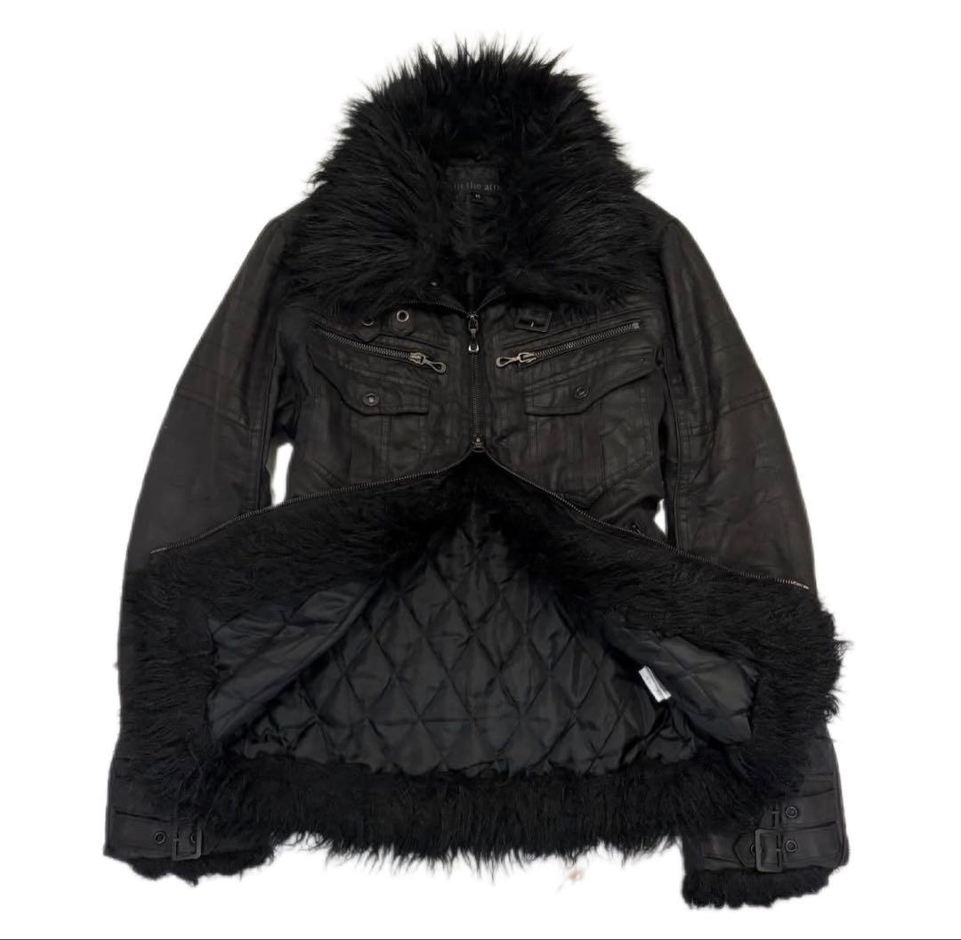 in the attic coated fur jacket 平成 y2k