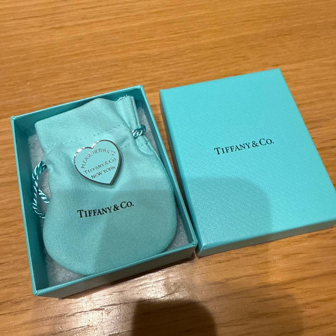 Tiffany & Co. ハート型　スカーフリング　箱&巾着付き