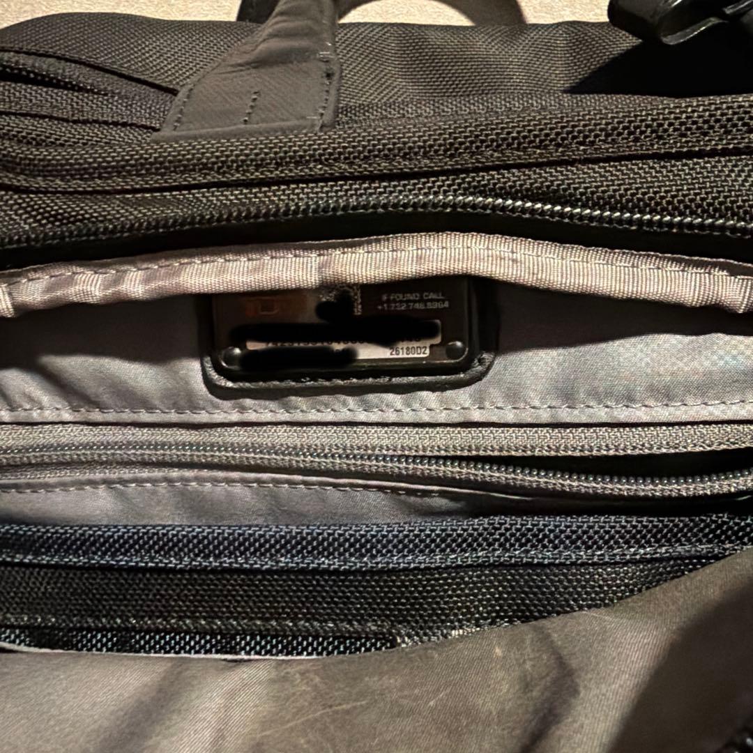 トゥミ アルファ2 3way ビジネスバッグ リュック バックパック 黒