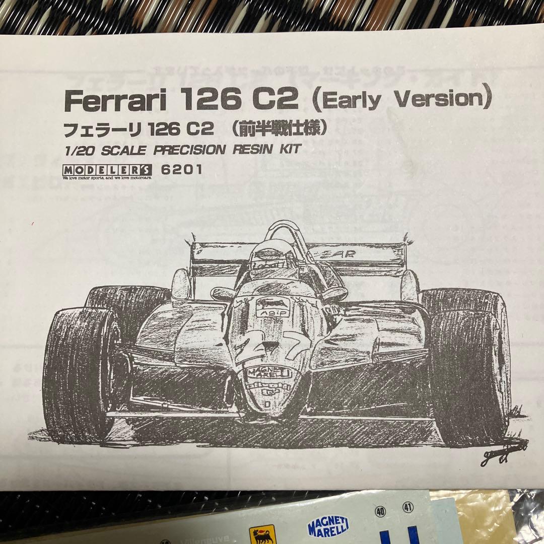 Ferrari 126 C2 1/20 車　プラモデル