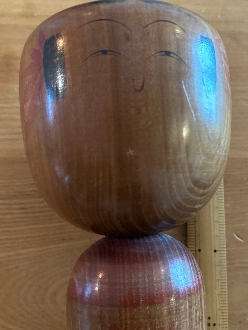 こけし 石山和夫作 昭和50年参拝記念 大型こけし　高さ48センチ　草津温泉