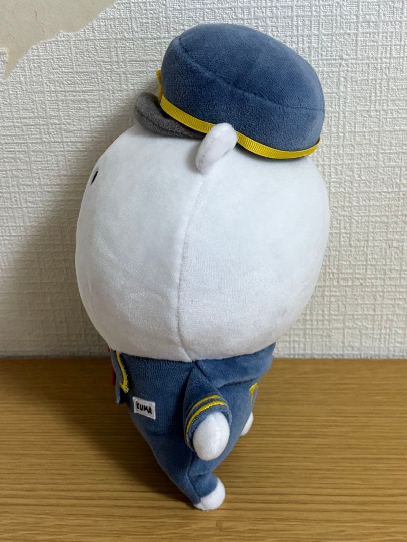 自分ツッコミくま 東京駅　駅長さん ぬいぐるみ　ナガノ　　#1