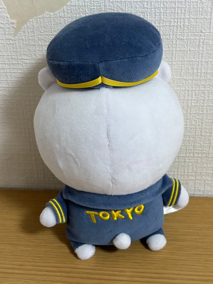 自分ツッコミくま 東京駅　駅長さん ぬいぐるみ　ナガノ　　#1