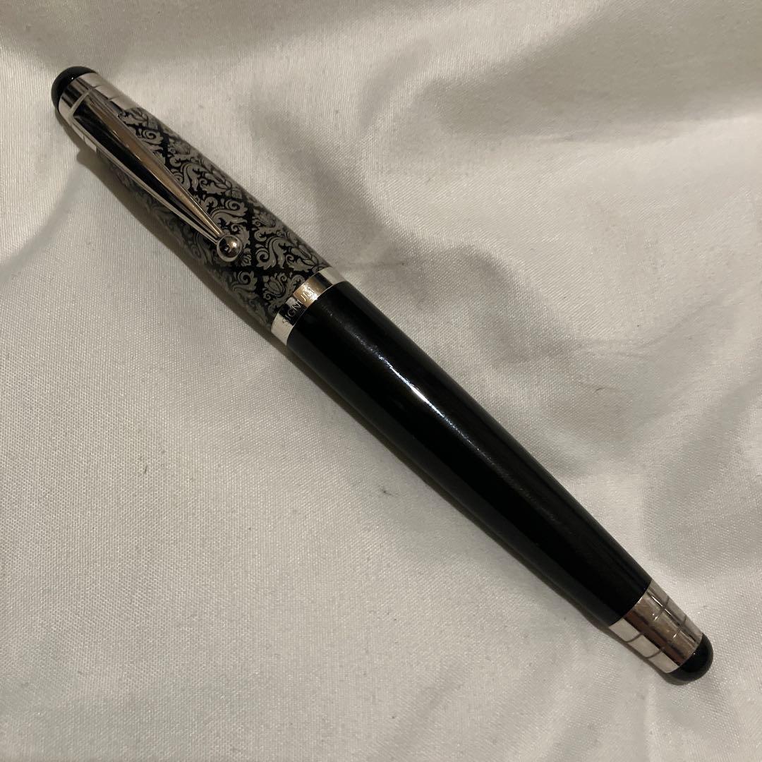 SIGNUM ダマスク万年筆 シルバー