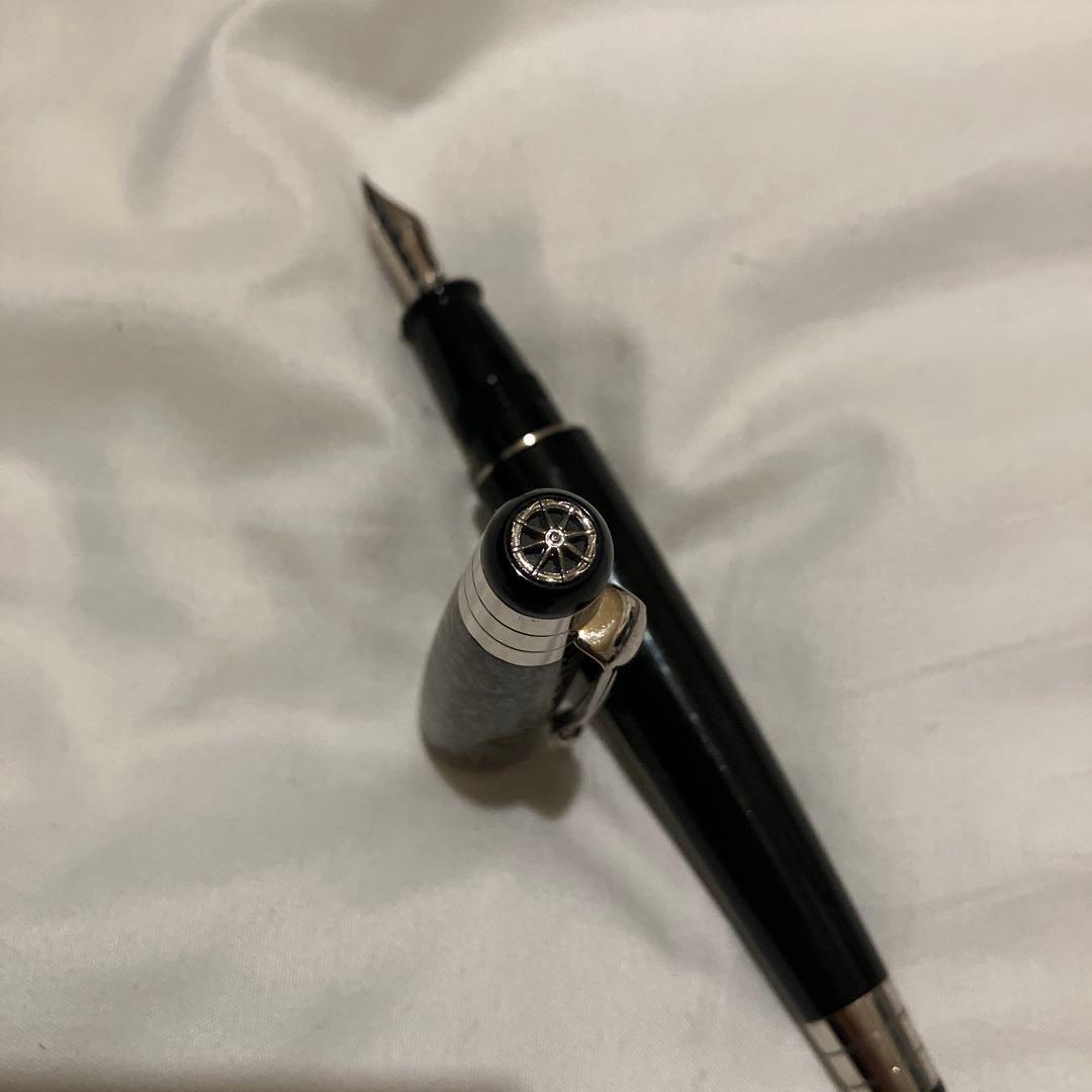 SIGNUM ダマスク万年筆 シルバー