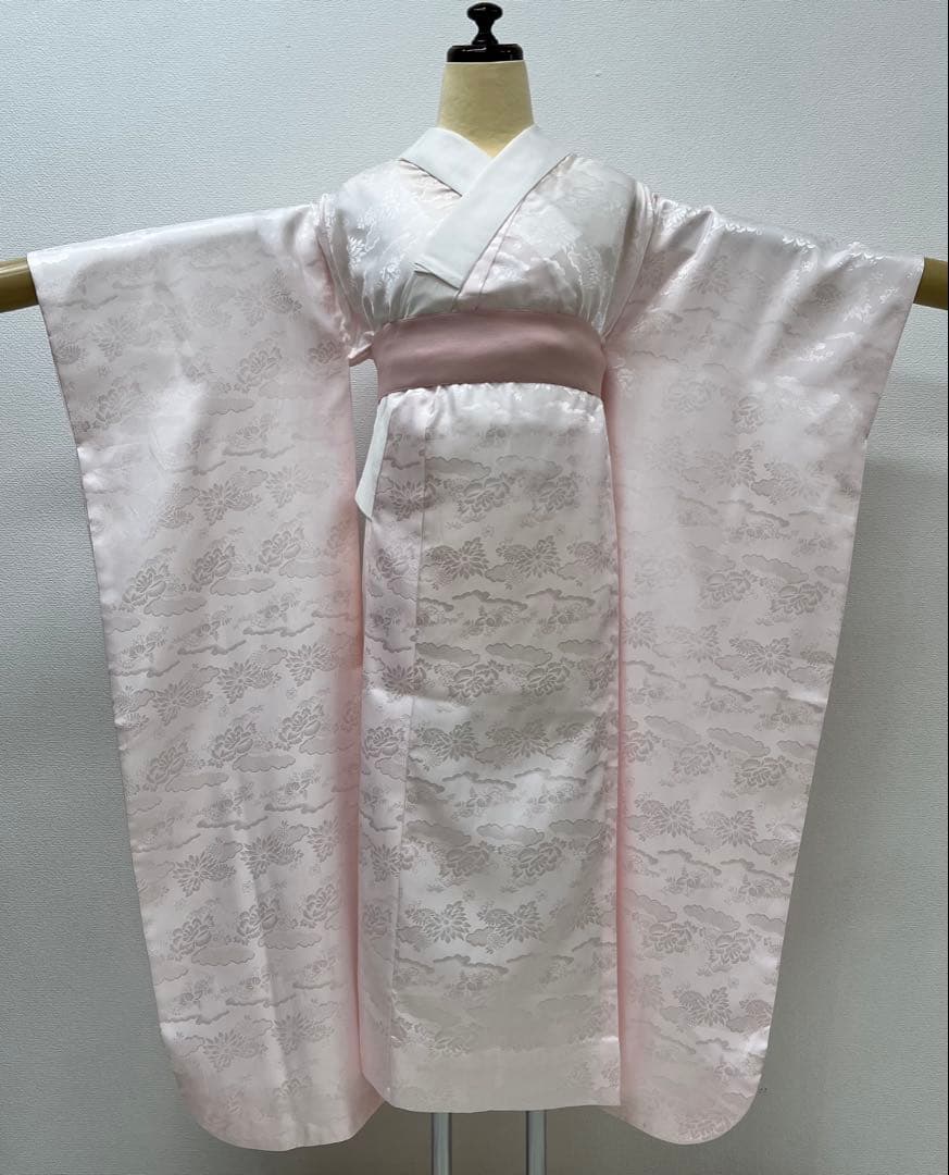 振り袖　フルセット　長襦袢付　成人式　お買い得　 金彩加工　690