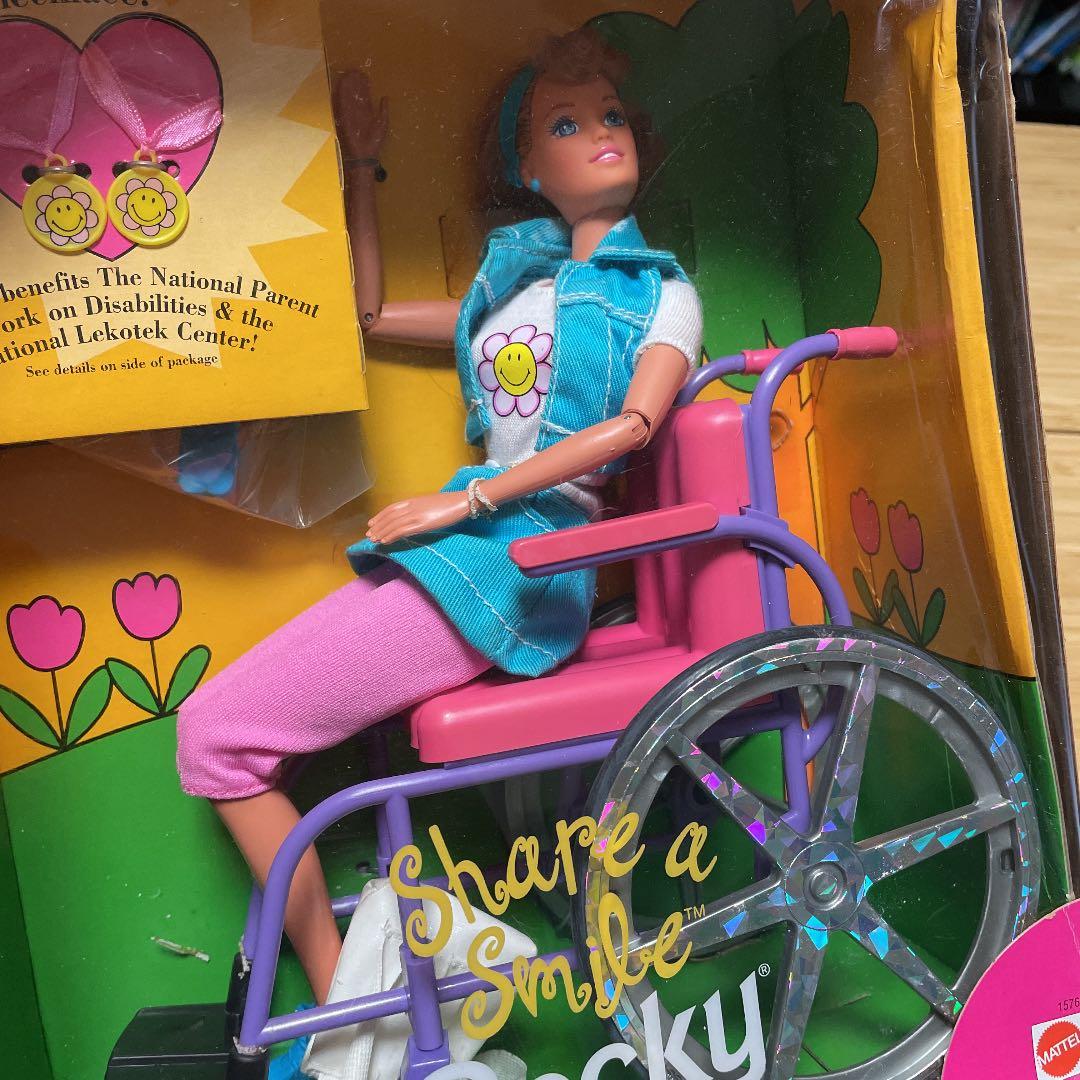 バービー　ベッキー　車椅子　1996年製　マテル　becky barbie