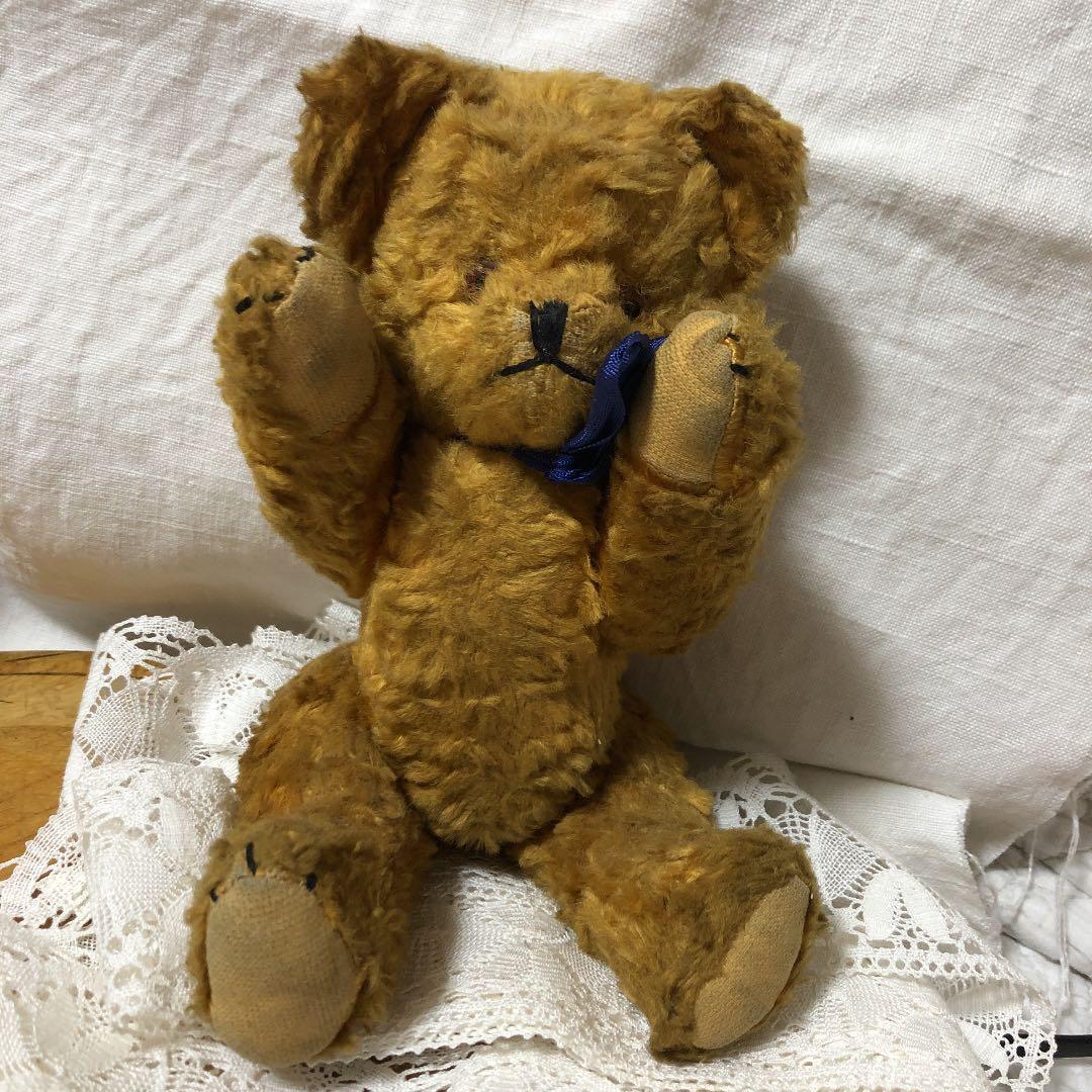 アンティーク　テディベア　ぬいぐるみ
