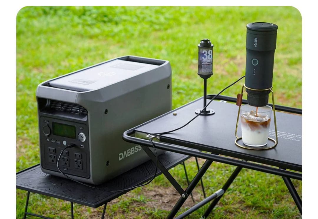 Dabbsson 2000L ポータブル電源 | 2048Wh,2200W