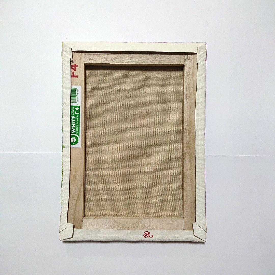 【ソメイヨシノ】アクリル画 F4 風景画 絵画