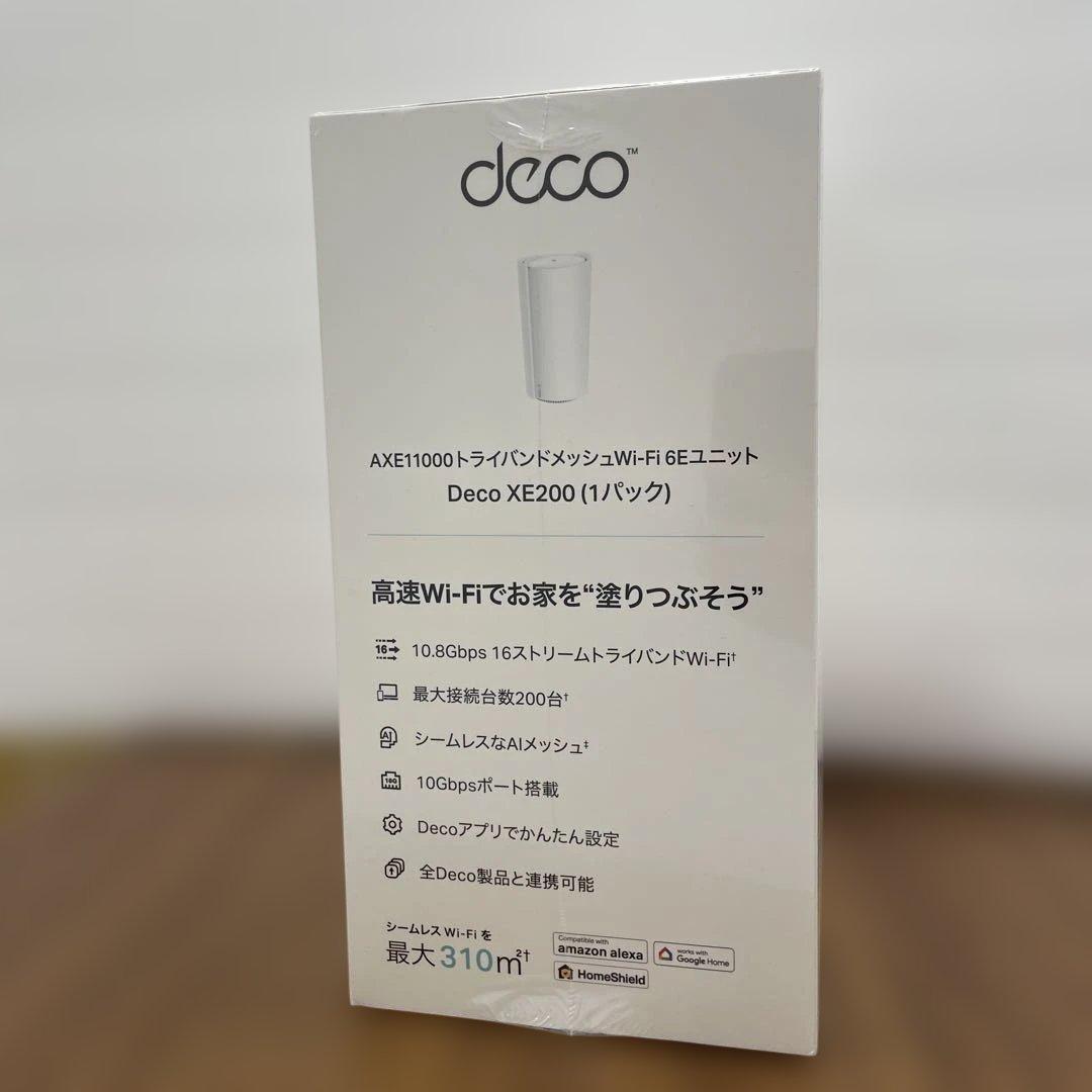 ルーター・ネットワーク機器 10360 TP-Link WiFi 6E AXE11000 DecoXE200