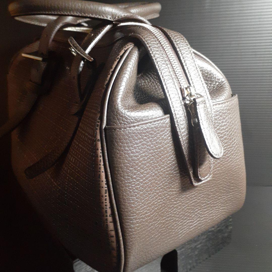 印傳屋の甲州印傳ボストンバッグ(未使用品)