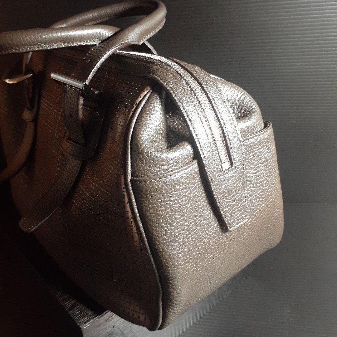 印傳屋の甲州印傳ボストンバッグ(未使用品)