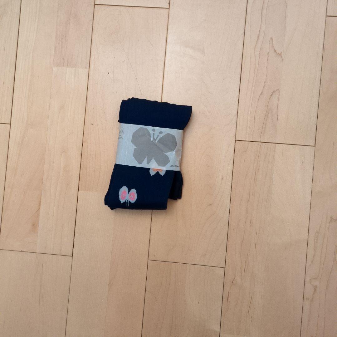 新品 minä perhonen hanahane 蝶柄タイツ 36～38