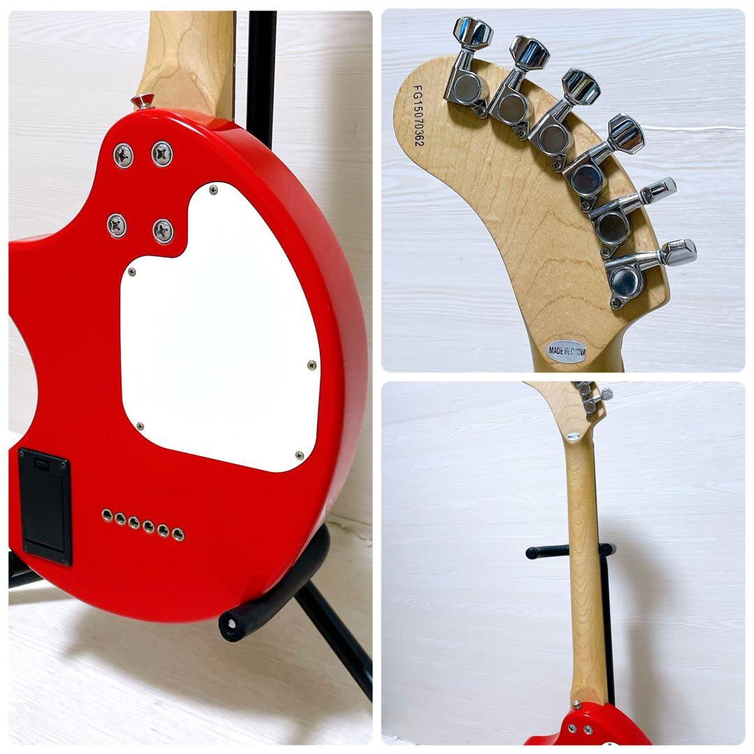 【新品交換済】 フェルナンデス zo-3 エレキギター アンプ内蔵 レッド