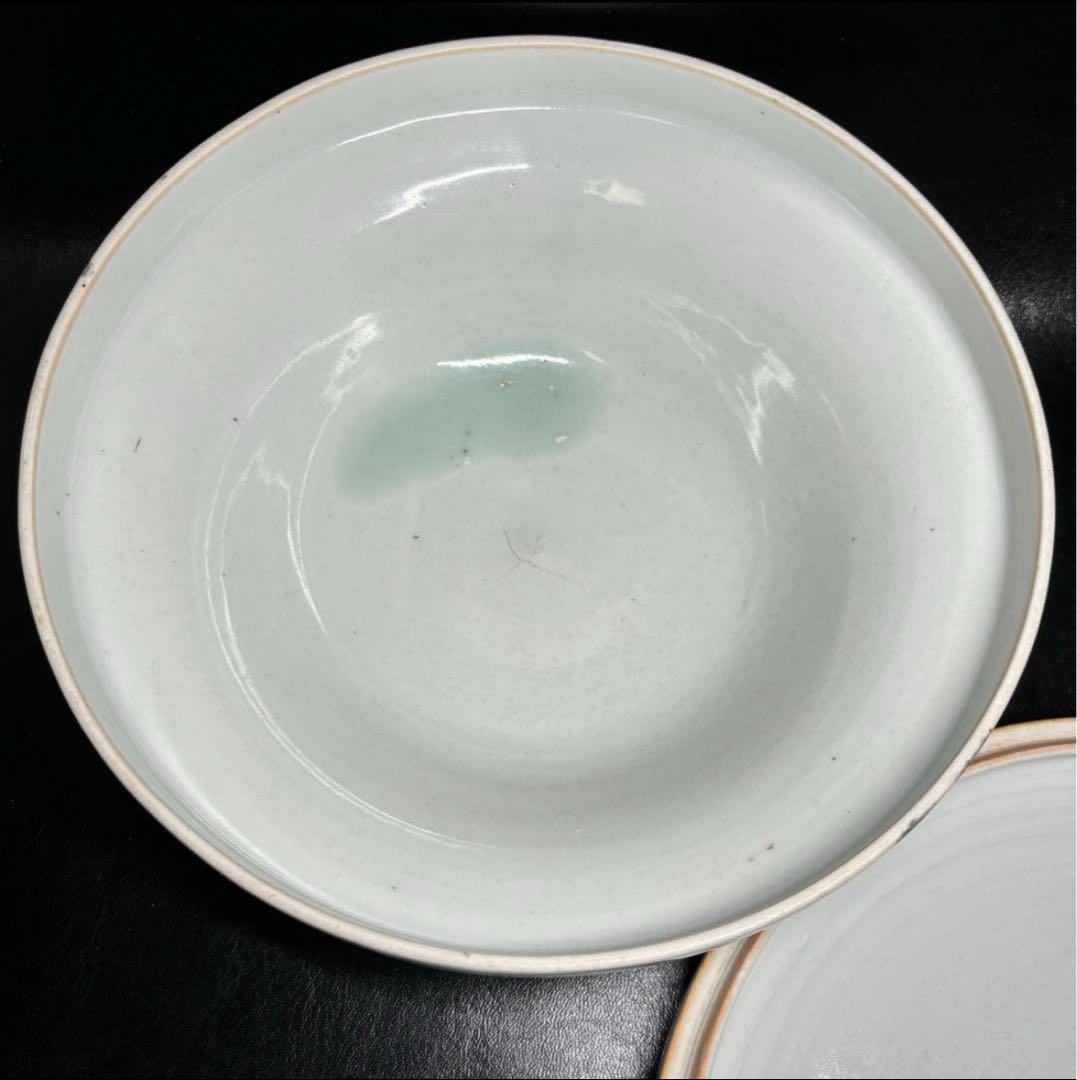 江戸期 古伊万里 染付！良き図柄！松に鷹(鷲)図！蓋物/喰籠 1点！