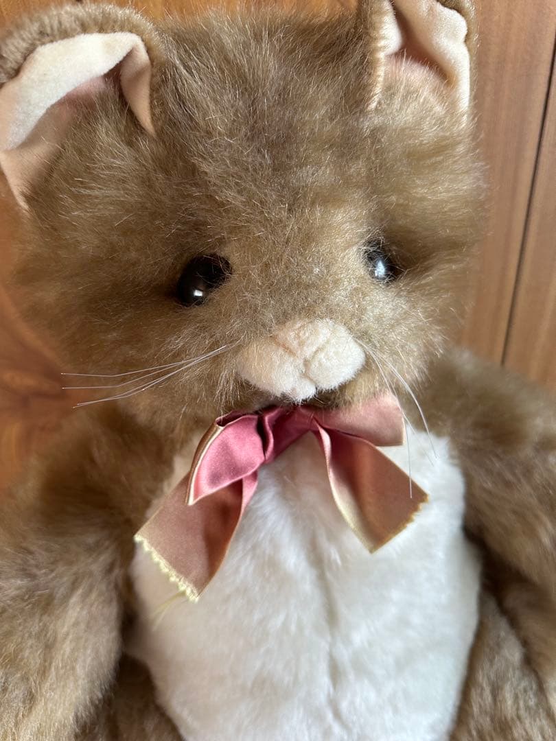 ねこ　ぬいぐるみ　オオハラ　Mony 昭和レトロ　レア