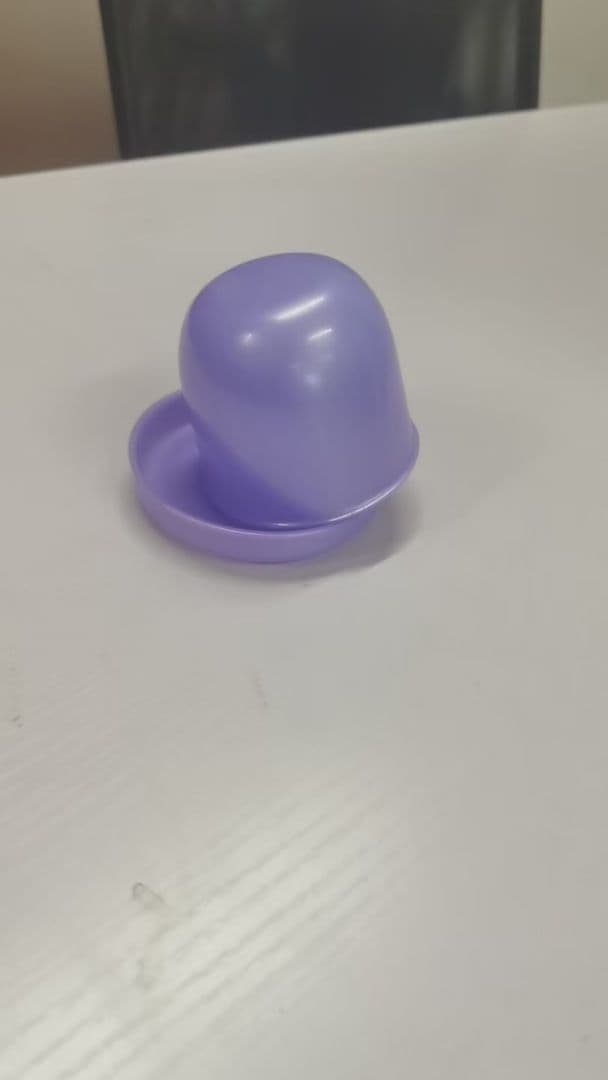 紫色の容器セット 2個