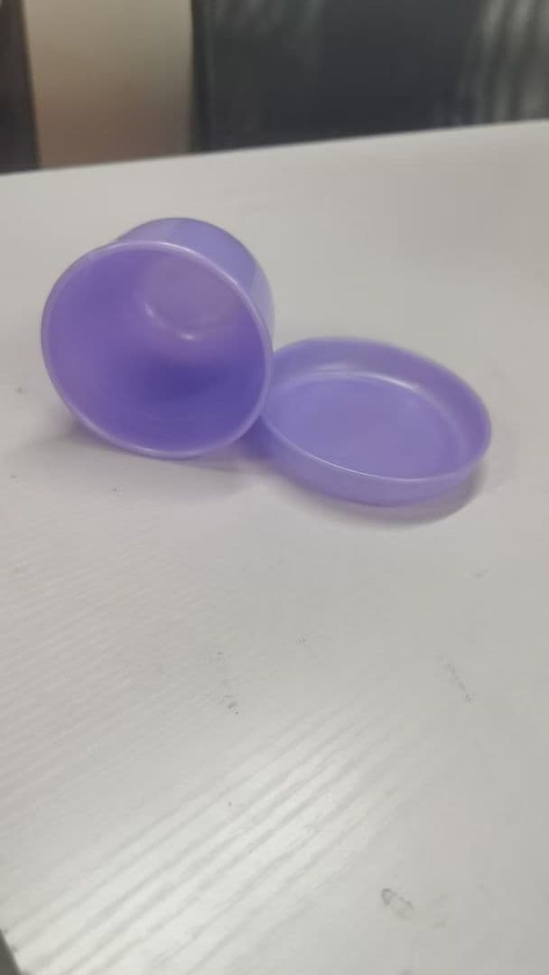 紫色の容器セット 2個