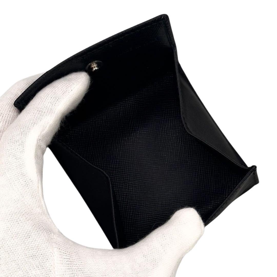 極美品 プラダ サフィアーノ ケース 小銭入れ 財布 メンズ レディース