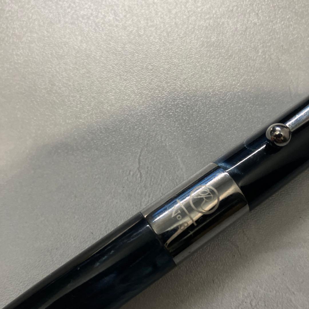 伊東屋 ロメオNo,3 イタリアンブルー 太軸 ボールペン