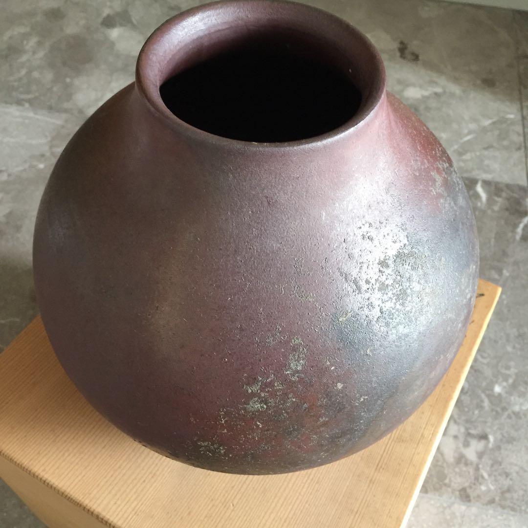 丹波焼 花瓶、壺 市野元和作