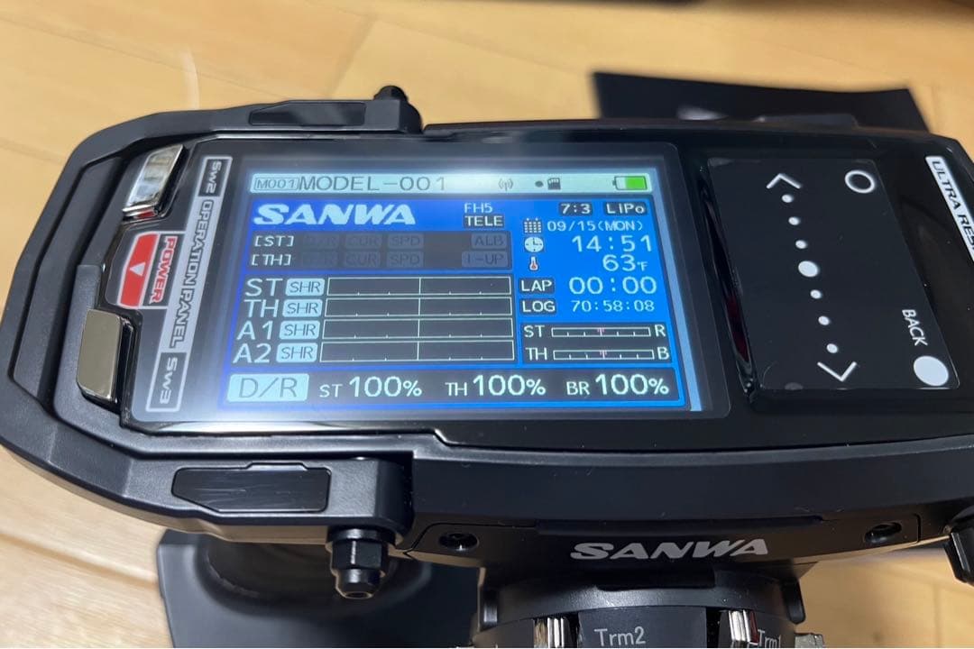 【週末特別価格】プロポ サンワ M17(RX-493I/PC)海外版＋取説