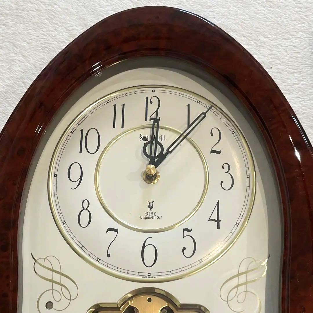 リズム時計工業 RHYTHM スモールワールド オルガニート 4MH730RN