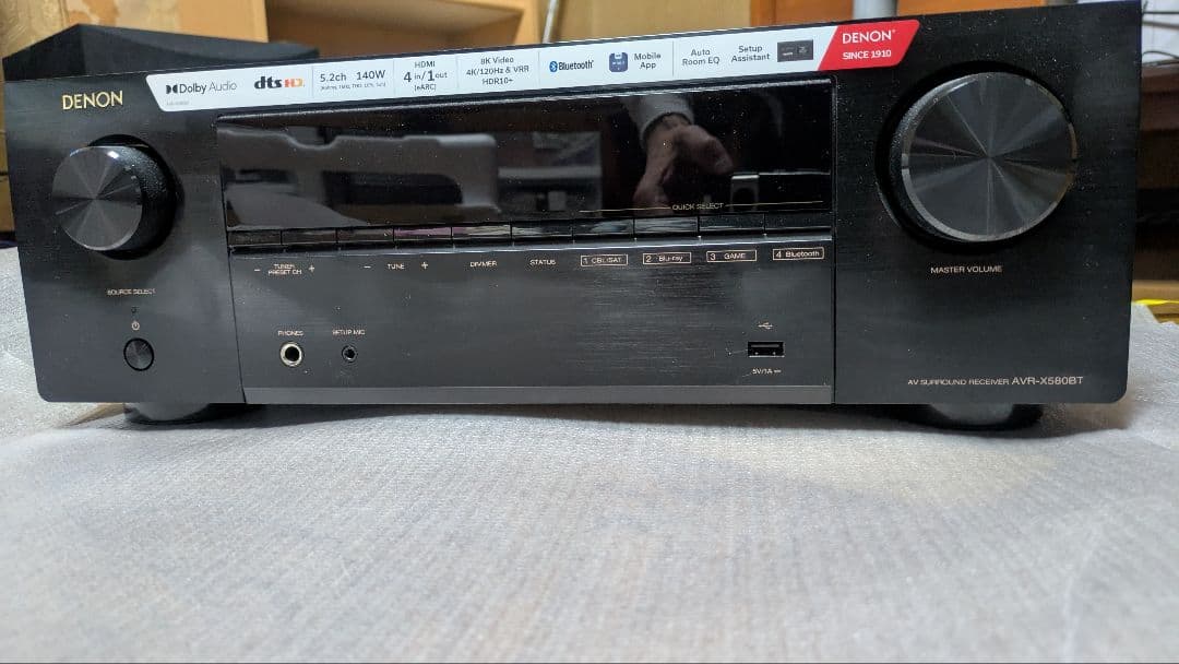 【中古】DENON AVR-X580BT