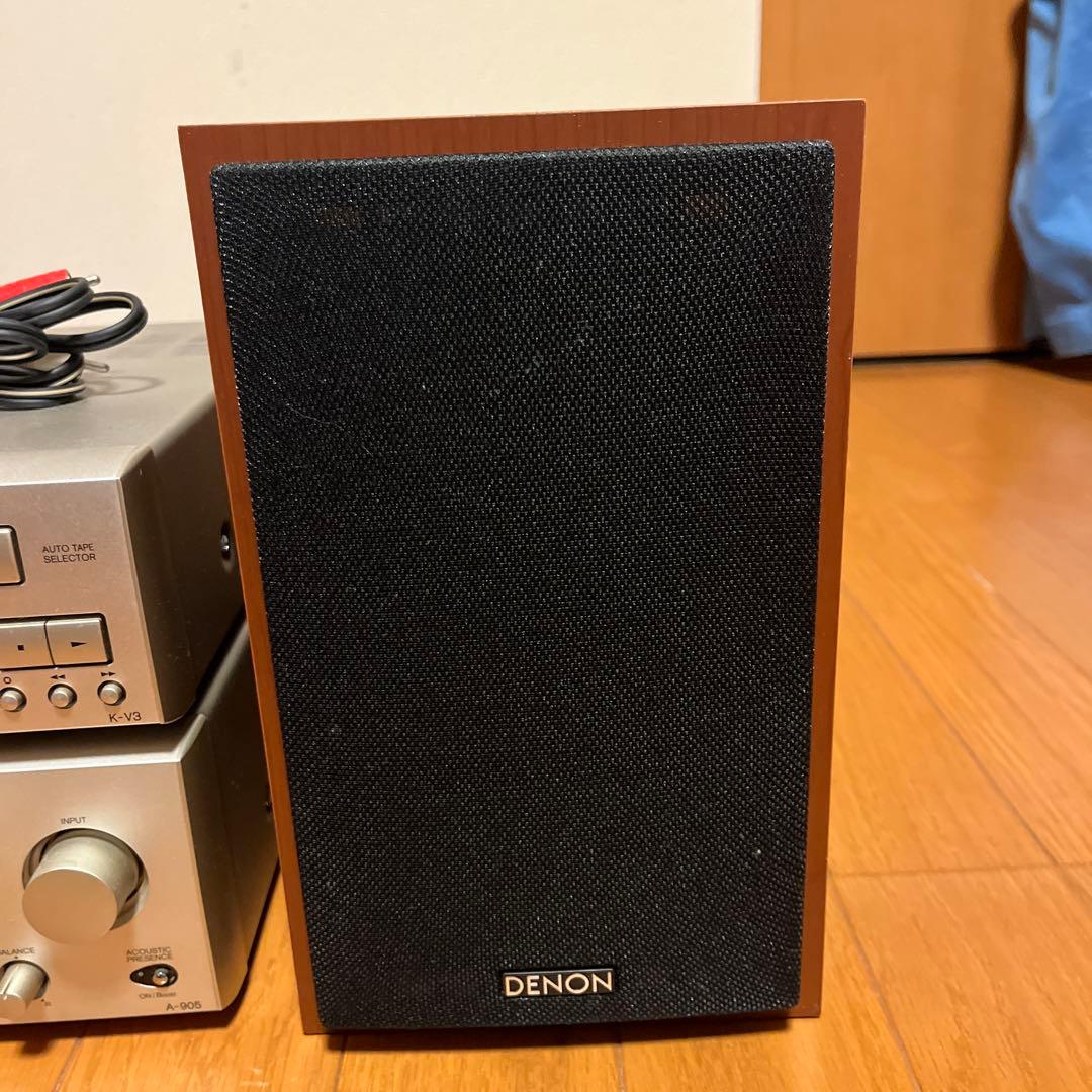 ONKYOアンプ、カセットデッキ、DENONスピーカーセット