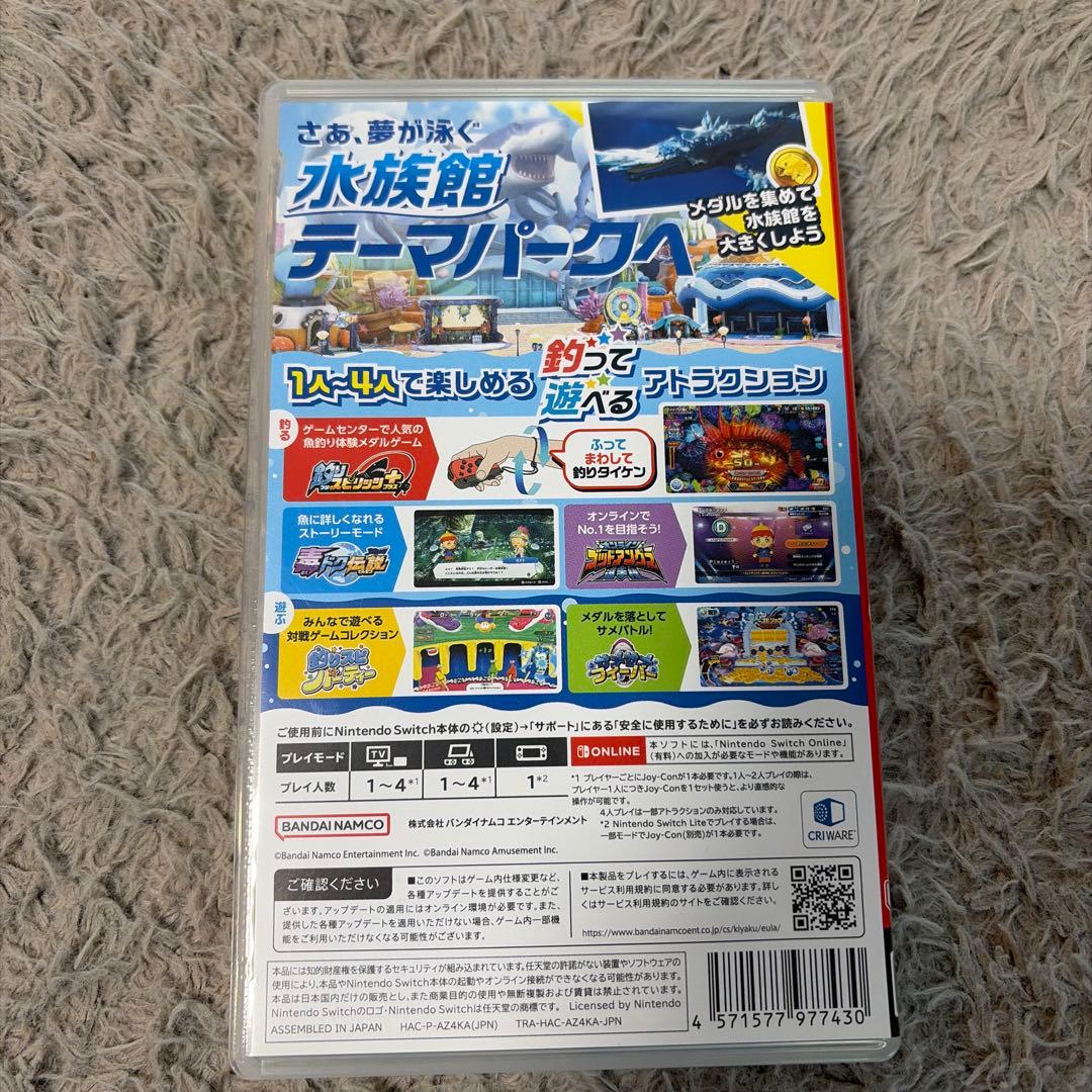 釣りスピリッツ Nintendo Switch 竿コンセット