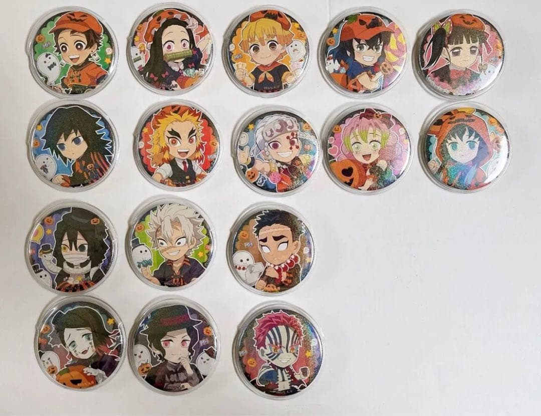 鬼滅の刃 ハロウィン 缶バッジ