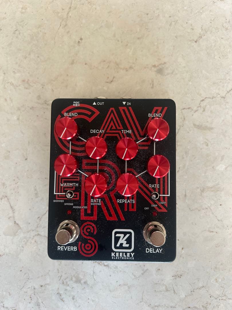 Keeley Caverns Delay Reverb V2 ディレイリヴァーブ
